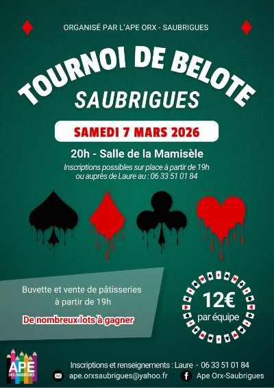 Concours de belote