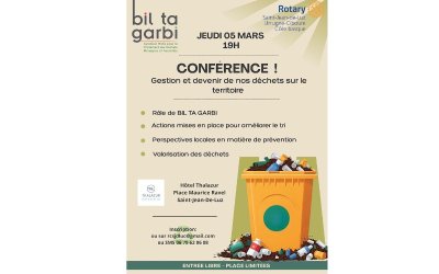 Conférence: gestion et deveir de nos déchets sur le territoire