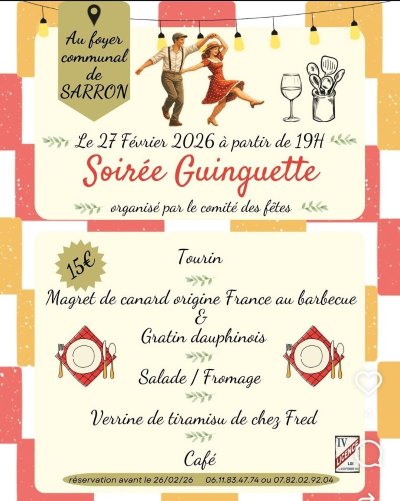 Soirée Guinguette