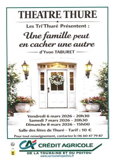 🎭 THÉÂTRE À THURÉ : À ne pas manquer !