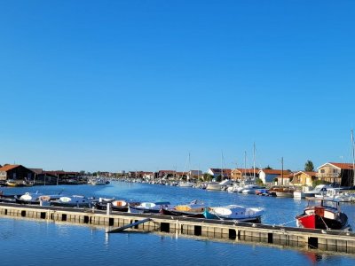 Les Ports de La Teste en pinasse électrique