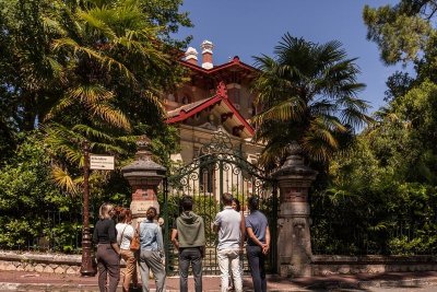 Visite de la Ville d'Hiver d'arcachon , partie est