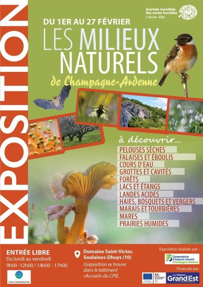 Exposition "Les milieux naturels de Champagne-Ardenne"