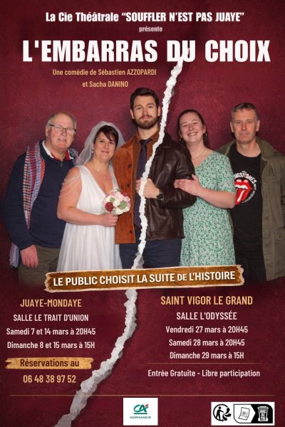 L'embarras du choix de Sebatien Azzopardi et Sacha DANINO