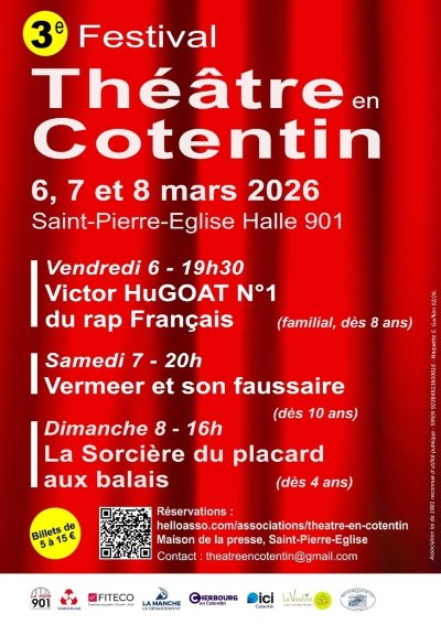 Festival Théâtre en Cotentin : Victor HuGOAT, N°1 du rap français