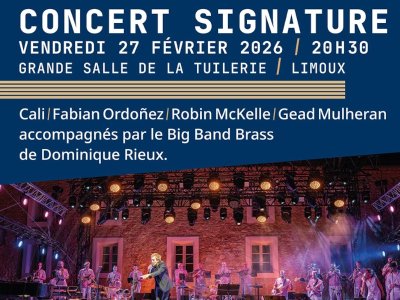 CONCERT SIGNATURE - CALI, ROBIN MCKELLE, FABIAN ORDOÑEZ, GEAD MULHERAN