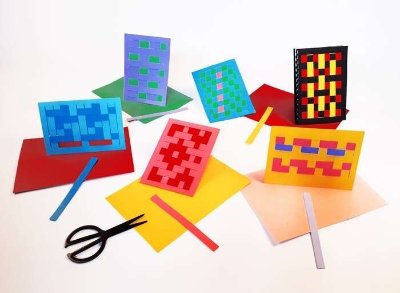 Atelier cartes tissées avec L'Atelier MoOn