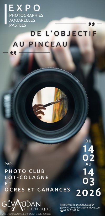 EXPO DE L'OBJECTIF AU PINCEAU