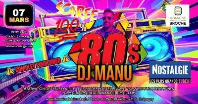 Soirée 100% 80's
