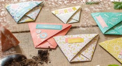 STAGE ORIGAMI : FABRICATION D'UNE GRAINOTHÈQUE