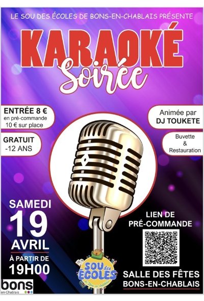 Soirée Karaoké dansant