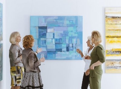 Exposition de peintures de Brigitte Lechevallier