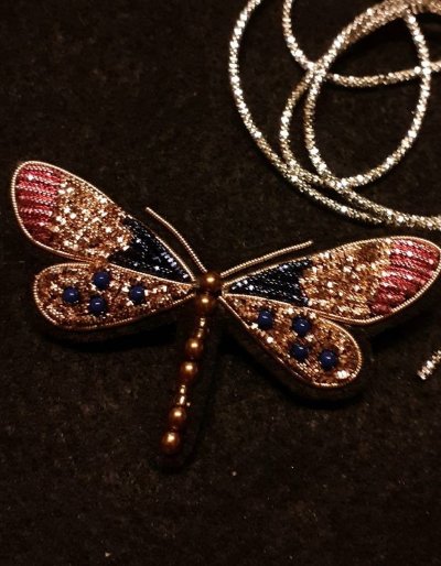 Atelier : Bijou brodé