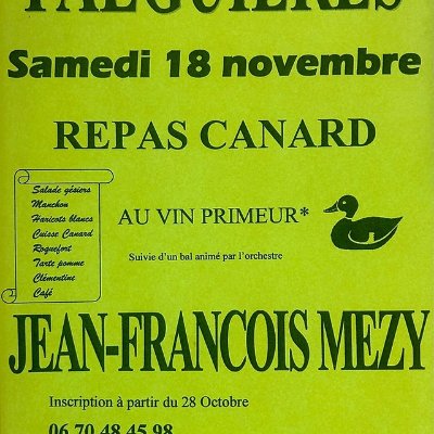 Repas canard à Falguières