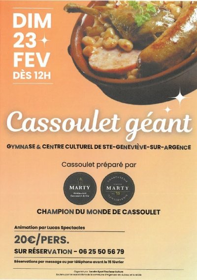 Cassoulet géant
