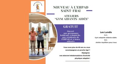 Ateliers "Gym aidants-aidés"