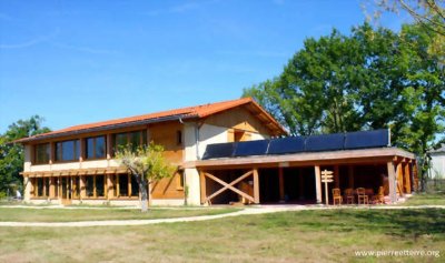 Visite de l'écocentre Pierre & Terre