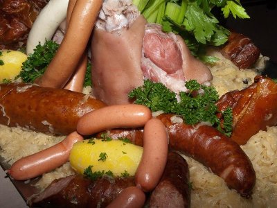 Choucroute garnie avec l'orchestre Melodia's