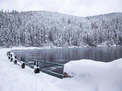 Balade en raquettes au Tanet : Circuit 1 Boucle du Lac Vert