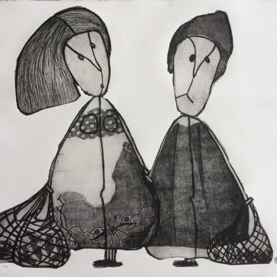 Atelier de gravure de Brigitte Touvron