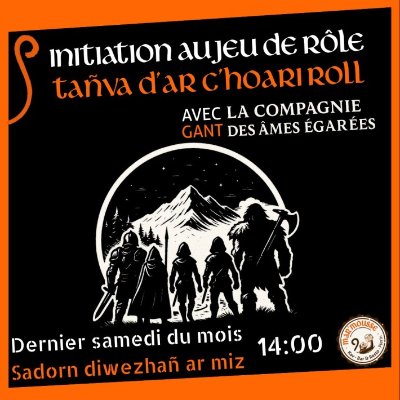 Initiation au jeu de rôle avec la compagnie des âmes égarées - Mar'mousse