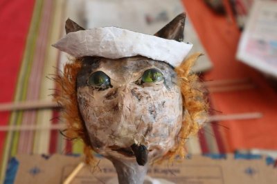 Atelier créatif avec du papier déchiré ☘️