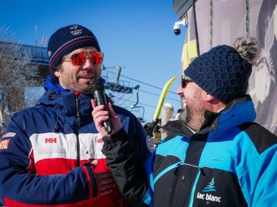 Apéro d'accueil sur les pistes