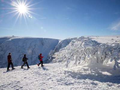 Balade en raquettes au Trois Fours : Parcours du Belvédère