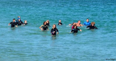 Marche aquatique Trégastel