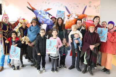 Les transhumances des Boi du carnaval de Guingamp