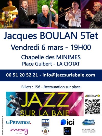 Concert Jacques Boulan 5Tet