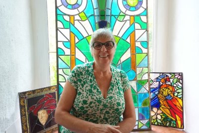 Atelier vitrail "La mouchette d'Armor"