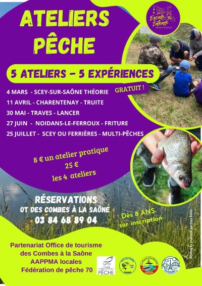 Ateliers d'initiation à la pêche