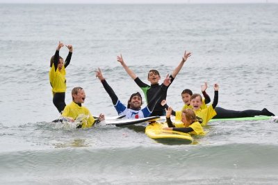 Marche aquatique - Surfing Locquirec