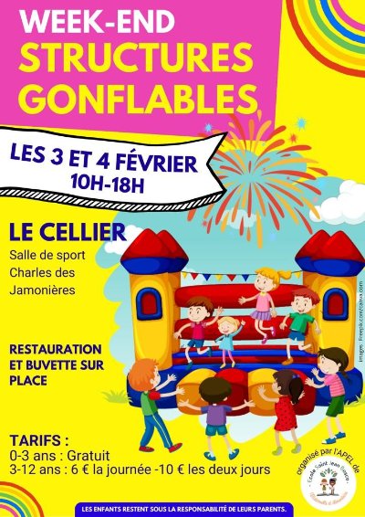 Week-end structures gonflables
