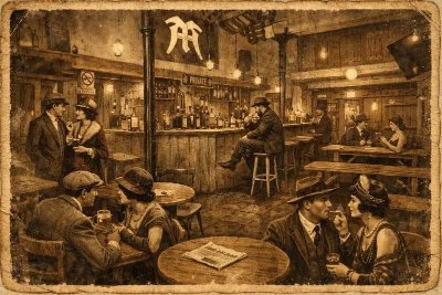 Soirée prohibition et concert country américaine à la brasserie Taal