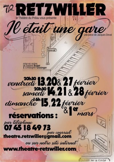 Théâtre du préau - Il était une gare