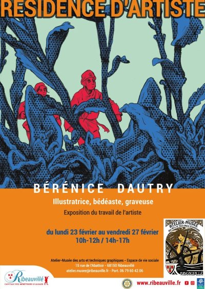 Résidence & Exposition - Bérénice Dautry