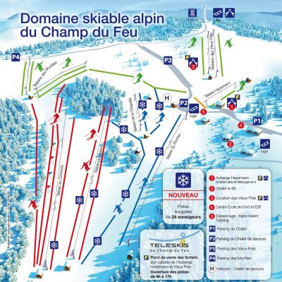 Piste rouge - Chamois