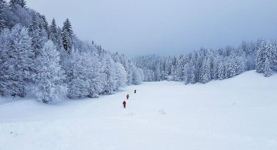 Piste rouge - Blanche Crête