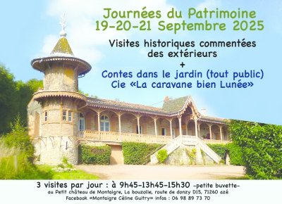 Visite d'1h15 du "Petit château de Montaigre"