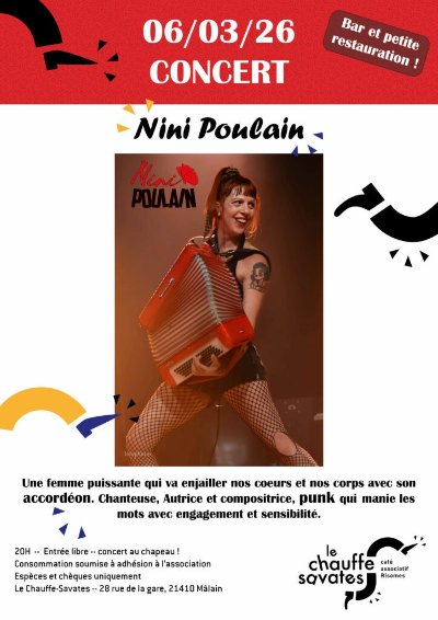 Concert Nini Poulain