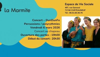 Concert percussions : DunDun Fo