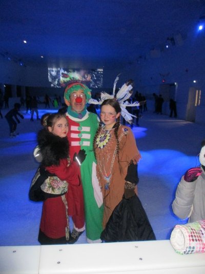 Soirée nocturne à la patinoire