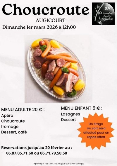 repas choucroute