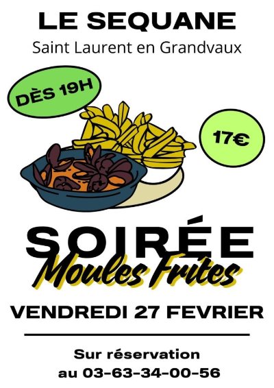 Soirée Moules frites