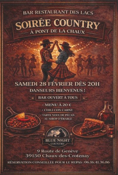 Annulation - Soirée country