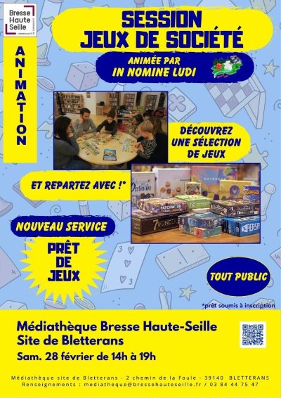 Session Jeux de Société