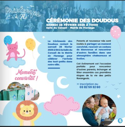 Cérémonie des doudous