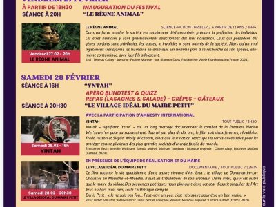 Festival de l'utopie par le ciné club du Sablon